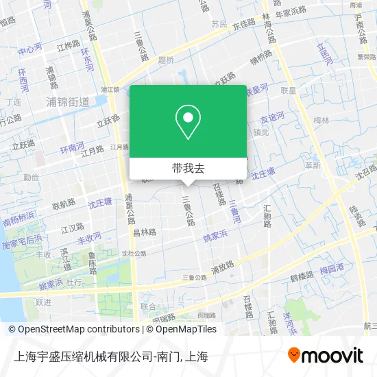 上海宇盛压缩机械有限公司-南门地图