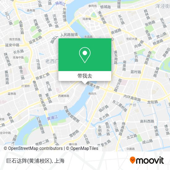 巨石达阵(黄浦校区)地图