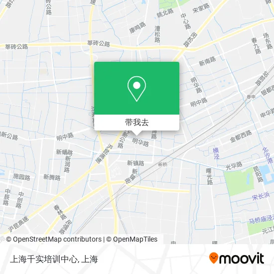 上海千实培训中心地图