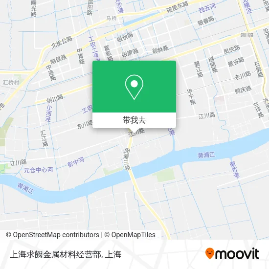 上海求阙金属材料经营部地图