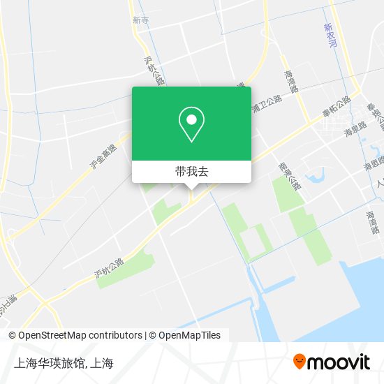 上海华瑛旅馆地图