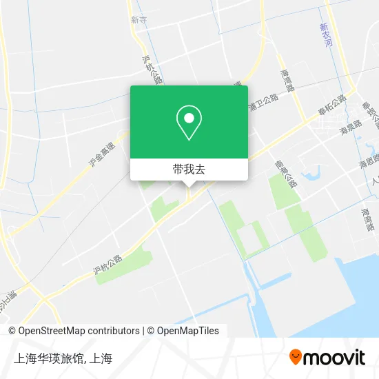 上海华瑛旅馆地图
