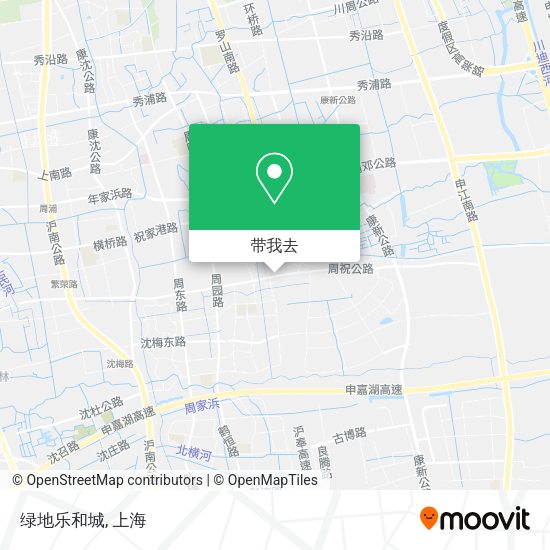 绿地乐和城地图