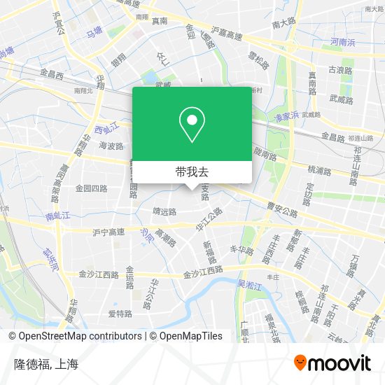 隆德福地图