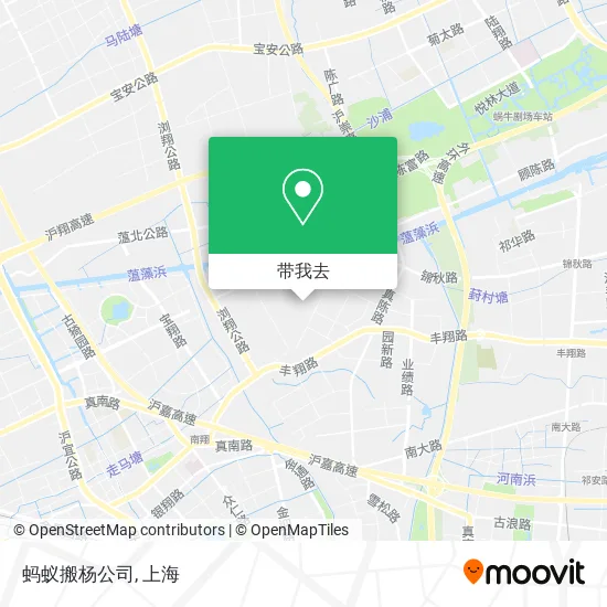 蚂蚁搬杨公司地图