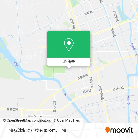 上海犹冰制冷科技有限公司地图