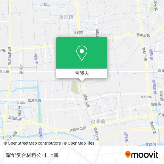 耀华复合材料公司地图