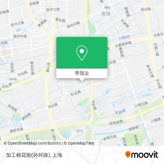 加工棉花胎(孙环路)地图