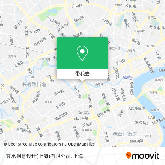尊承创意设计(上海)有限公司地图