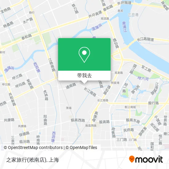 之家旅行(淞南店)地图