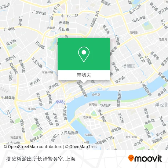 提篮桥派出所长治警务室地图