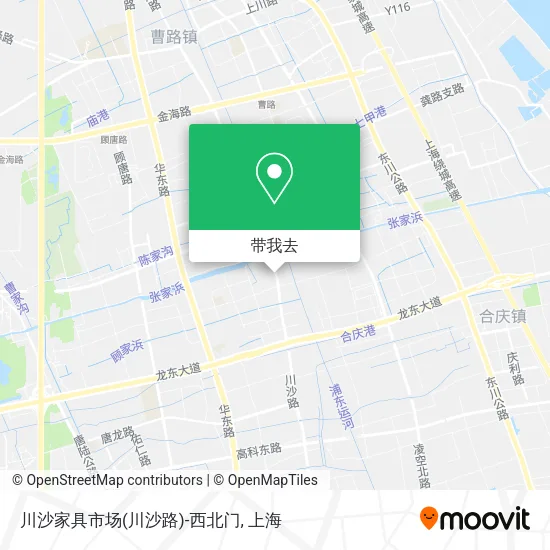 川沙家具市场(川沙路)-西北门地图