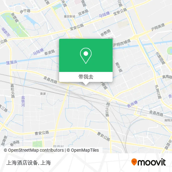 上海酒店设备地图