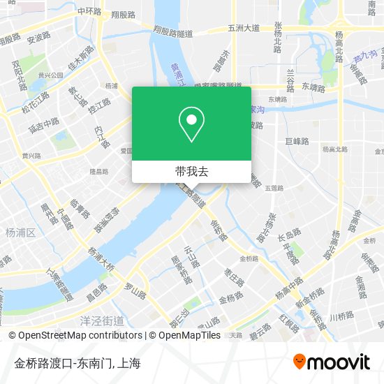 金桥路渡口-东南门地图