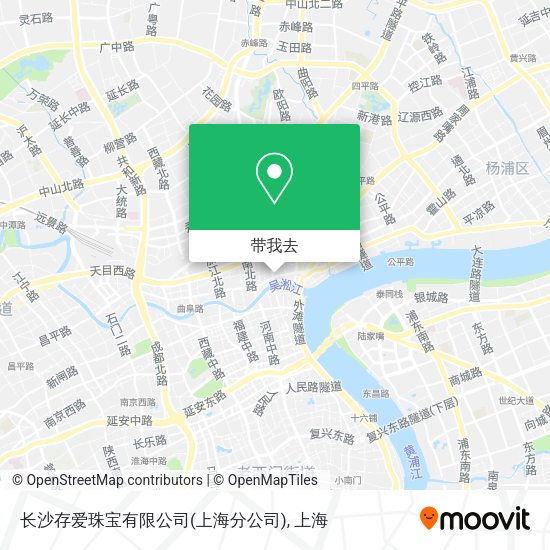 长沙存爱珠宝有限公司(上海分公司)地图