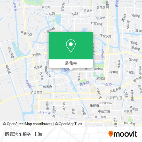 爵冠汽车服务地图