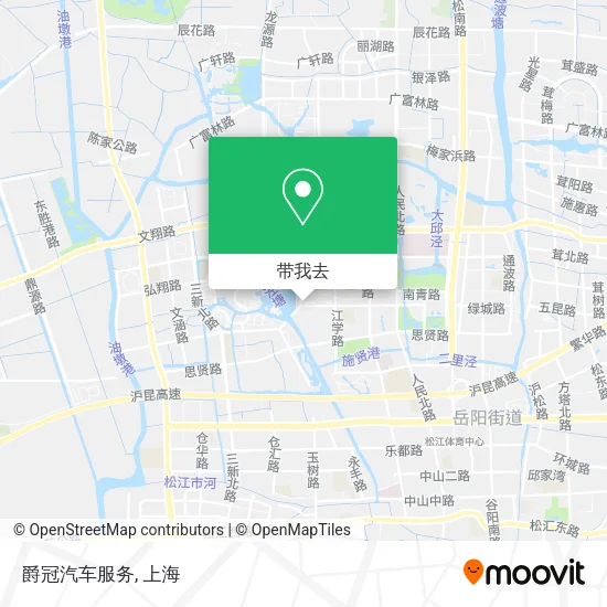 爵冠汽车服务地图