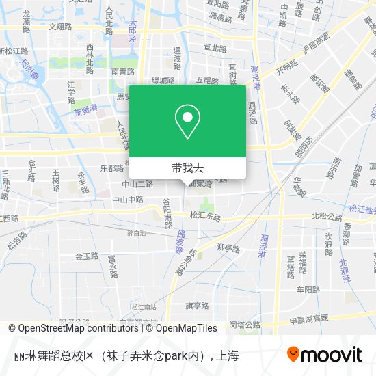 丽琳舞蹈总校区（袜子弄米念park内）地图