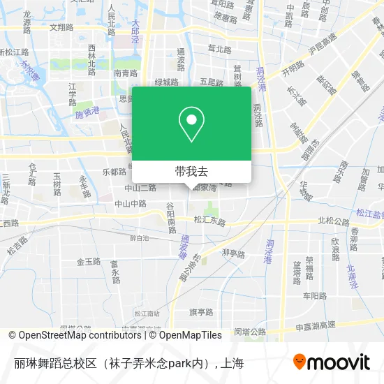 丽琳舞蹈总校区（袜子弄米念park内）地图
