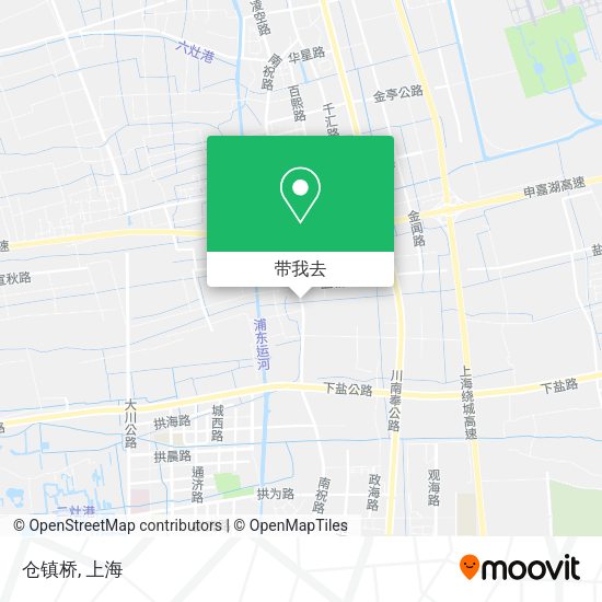 仓镇桥地图