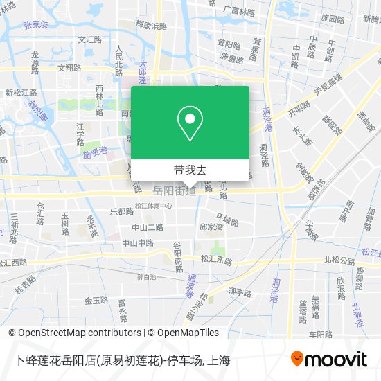 卜蜂莲花岳阳店(原易初莲花)-停车场地图