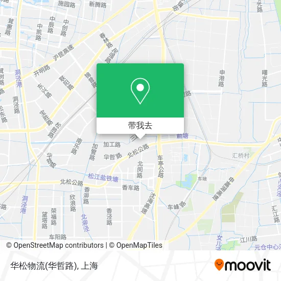 华松物流(华哲路)地图
