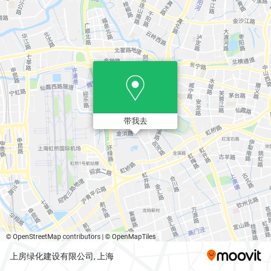 上房绿化建设有限公司地图