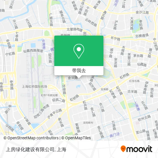 上房绿化建设有限公司地图