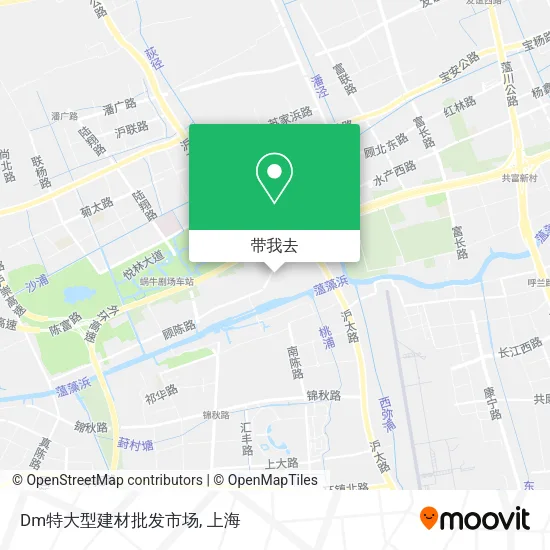 Dm特大型建材批发市场地图