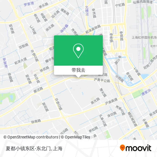 夏都小镇东区-东北门地图