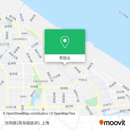 光明路(高东镇政府)地图