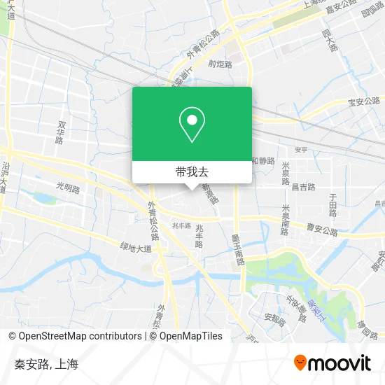 秦安路地图