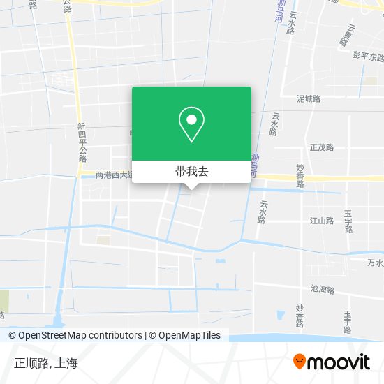 正顺路地图