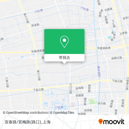 宣春路/宣梅路(路口)地图