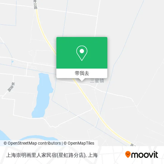 上海崇明画里人家民宿(星虹路分店)地图