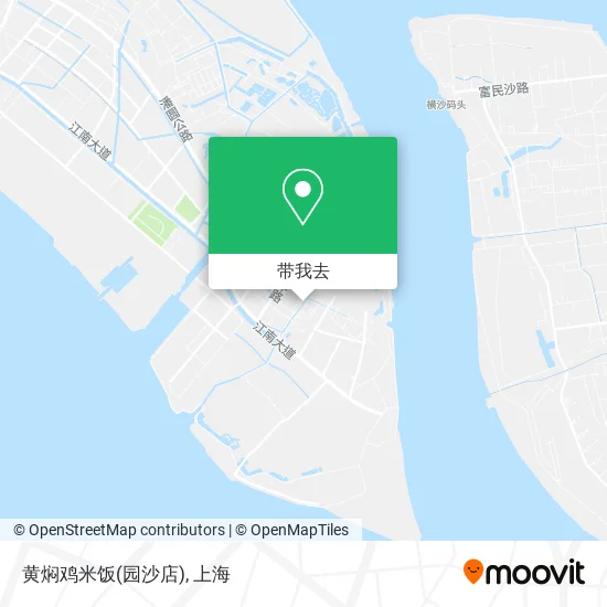 黄焖鸡米饭(园沙店)地图