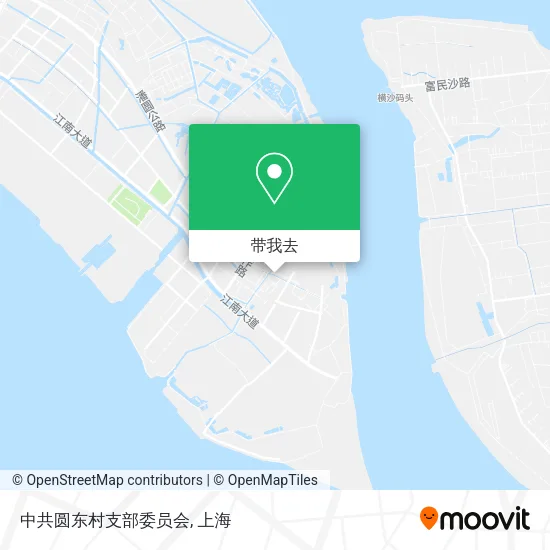 中共圆东村支部委员会地图
