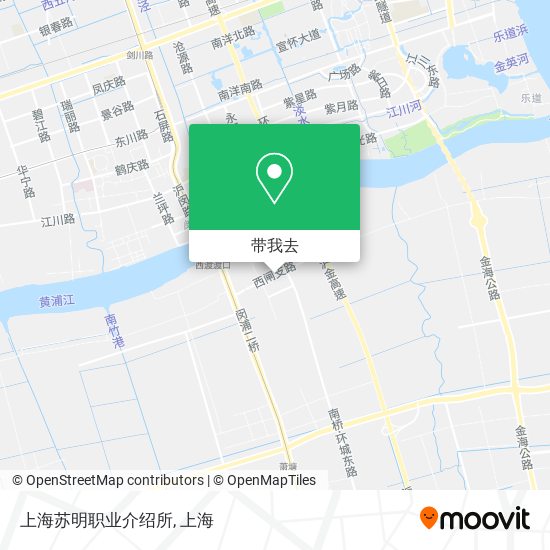 上海苏明职业介绍所地图