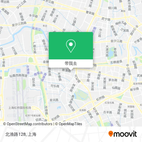北渔路128地图