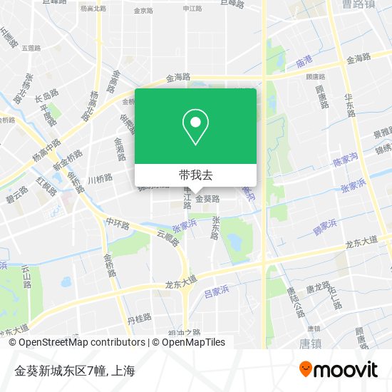 金葵新城东区7幢地图
