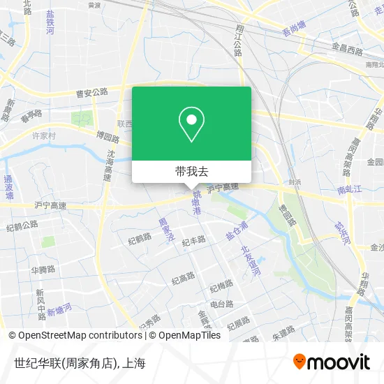 世纪华联(周家角店)地图
