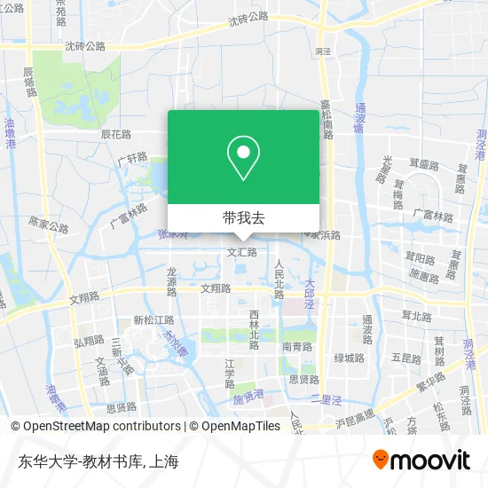 东华大学-教材书库地图
