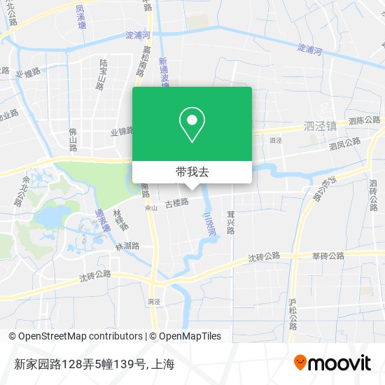 新家园路128弄5幢139号地图