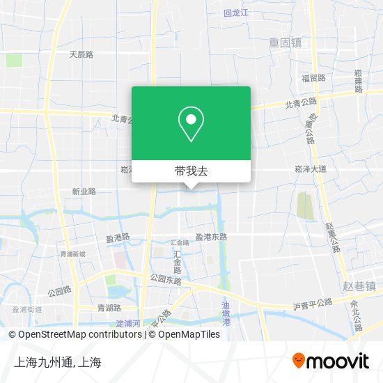 上海九州通地图