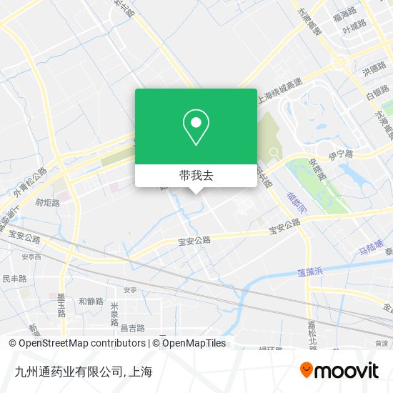 九州通药业有限公司地图