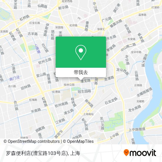 罗森便利店(漕宝路103号店)地图