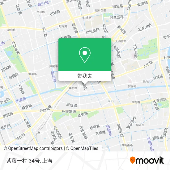 紫藤一村-34号地图