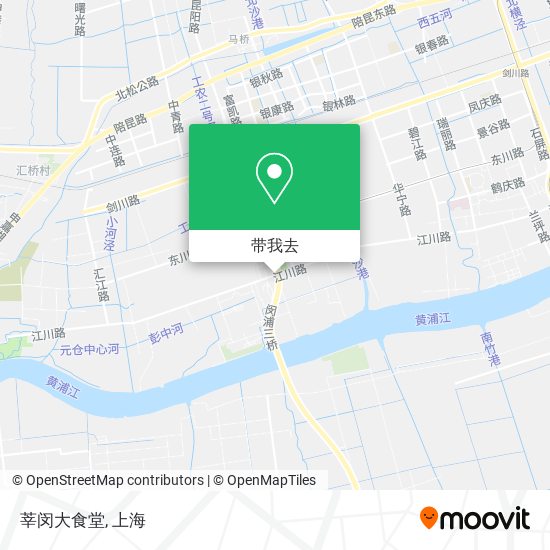 莘闵大食堂地图