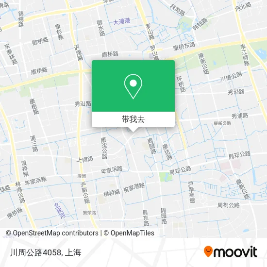 川周公路4058地图