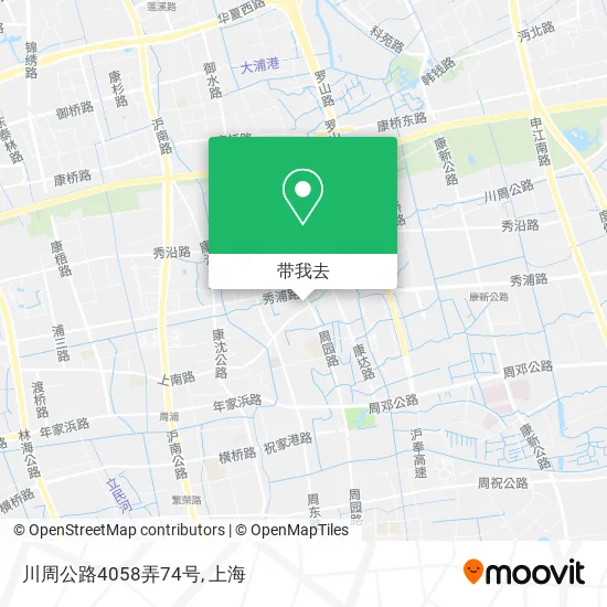 川周公路4058弄74号地图